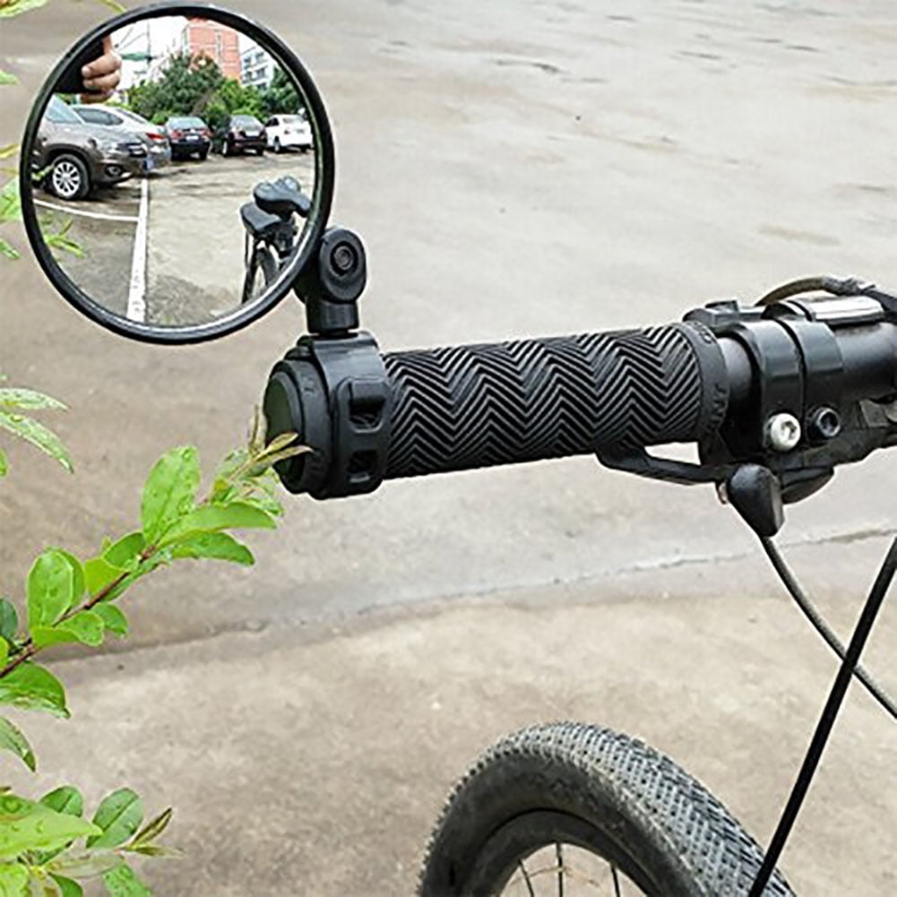 MTB Bicycle Handlebar Convex Rear View Mirror Mountain Bike Rearview Mirror 