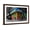 Brown Frame, variant on Art.com Graffiti on storefronts in NYC Stretched Canvas Print Wall Art, 18" x 12"