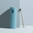 thumbnail image 2 of Toothpaste Plastic Toothbrush and Toothpaste Holder Portable Toothbrush Storage Box Cup for Home Travel, 2 of 5