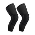 thumbnail image 4 of Knee Brace Anti Collision Breathable Soft Elastic Non Slip Knee Support Stabilizer Black L, 4 of 9