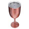 thumbnail image 3 of Delicate Wine Glass Double Layer High Footed Goblet for Home Use, 3 of 4