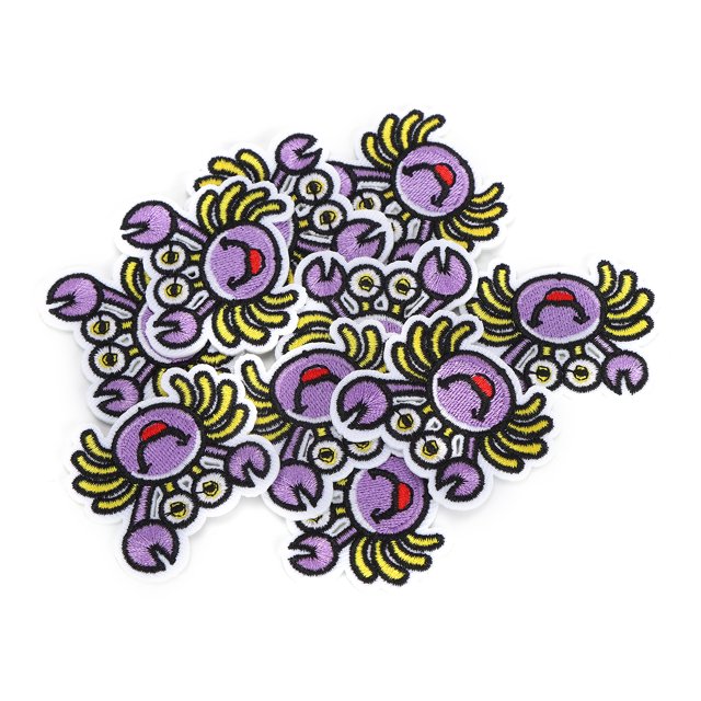 Parche Pegatinas, Parches De Hierro Con Adhesivo Animales Marinos Bordado Tela Pegatinas Bricolaje Ropa Decoración Para Disfraces De Halloween Para Bricolaje Pequeños Accesorios ANGGREK Otros