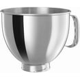 thumbnail image 2 of KitchenAid 5-Qt. Tilt-Head Polished Stainless Steel Bowl + Flat Beater, 2 of 5