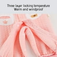 thumbnail image 5 of Zwiiyzr Baby Infant Long Sleeve Onesie Boys Girls Cotton Jumpsuit Rompers Fall and Winter Cotton Warm Newborn Crawling Baby Clothes Holiday Birthday Gift Pink, 5 of 7