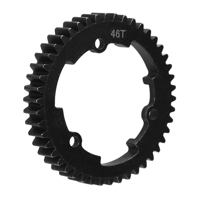 Engranaje Recto Jadeshay 46T Acero Negro para Traxxas X Maxx XO 1 E REVO 2.0