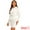 White, variant on DARING DIVA 2pcs Women's Peplum Blazer Jacket Pencil Skirt Sets L Light Blue