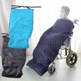 thumbnail image 4 of Manta cálida para silla de ruedas engrosada, paquete medio cálido, ropa para el cuidado del hogar, serie de mantas cálidas para suministros para personas mayores, 4 of 6