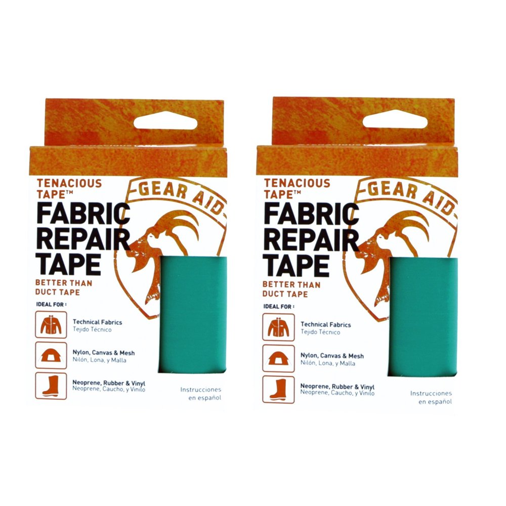 Gear Aid Tenacious Tape Repair Tape for Fabric and Vinyl, 3” x 20