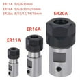 thumbnail image 5 of Replaceable Drilling Chuck, ER11 ER16 ER20 A 516mm Extension Rod, Perfectly Matched with ER Chucks for Various Tools, 5 of 7