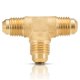 thumbnail image 1 of Tee unión flare 3/8” x 3/8” x 3/8” IUSA 10 pzas dorado, 1 of 2