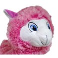 thumbnail image 6 of Whimsy & Charm Valentine's Day Sweatheart Love 16" Llama Alpaca Stuffed Animal Plush Toy Soft & Fluffy - Pink, 6 of 7
