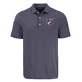 thumbnail image 2 of Men's Cutter & Buck Navy FC Dallas Forge Eco Fine Line Stripe Stretch Recycled Polo, 2 of 3