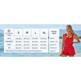 thumbnail image 2 of Asoul Swim Rompers for Womens Tummy Control V Neck Swimsuits with Shorts One Piece Modest Bathing Suits Full Coverage 2026, 2 of 8