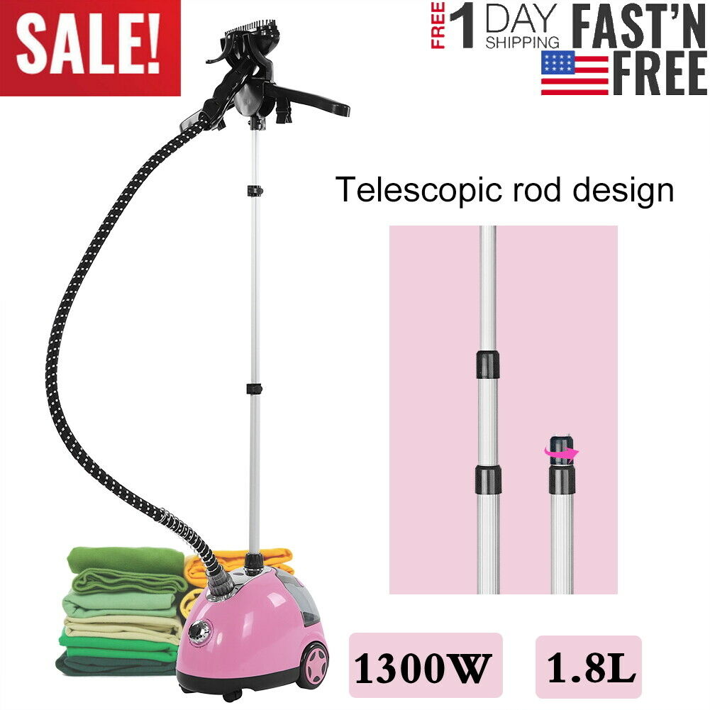 1300W PROFESSIONAL FABRIC CLOTHES GARMENT SILK STEAMER IRON HEAT