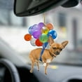 thumbnail image 1 of RKSTN Velvet pile Dog Pendant Car Backpack Ornaments Cute Dogs Home Decoration, 1 of 3