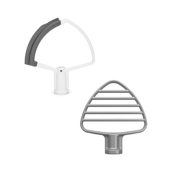 KitchenAid Flex Edge Beater Coated Pastry Beater Accessory Pack | Fits 5-Quart & 6-Quart KitchenAid Bowl-Lift Stand Mixers