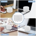 thumbnail image 3 of CIMAXIC Compact White Desktop Vacuum Cleaner Easy to Use Cordless Portable Dust Cleaner, 3 of 8