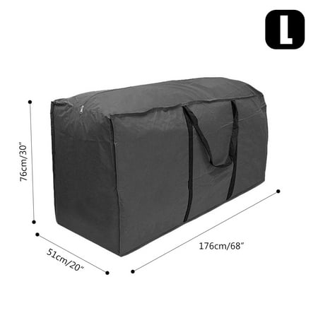Black Waterproof Storage Bag Christmas Tree Storage Bag Outdoor ...