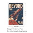 thumbnail image 4 of the beyond solar system Retro Vintage Metal iron Sign Coffee Bar Wall Decor Home office Signs Gift poster 12 X 8 Inch, 4 of 5