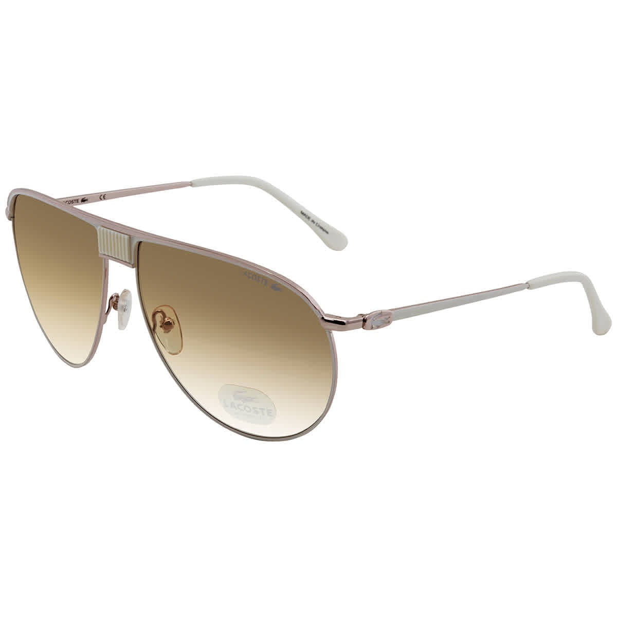 lacoste white sunglasses