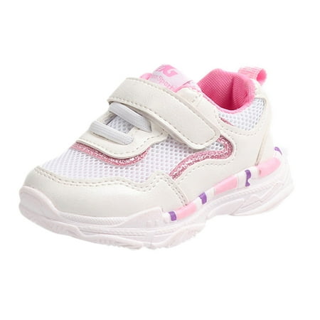 

Baby Shoes Girl Toddler Baby Boys Girls Children Casual Sneakers Mesh Soft Running Letter Shoes for Boys Girls Winter Warm 27