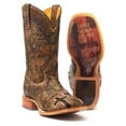 thumbnail image 4 of Men's Tin Haul John 3:16 Boots With Bible Verse Sole Handcrafted Brown, 4 of 6