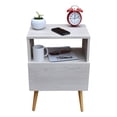 thumbnail image 3 of Buro Mónaco Hogare o Mesa De Noche Blanco Hogare Monaco, 3 of 7