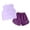 Purple, variant on Girls Athletic Sets Summer Sleeveless Shorts, Toddler Kids Outfit Set 2 Piece Cool Feeling, Blue Size 5-6 Years