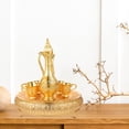 thumbnail image 4 of UPOUART Golden Zinc Alloy Wine Pot Set for Storage Use with Fine Texture and Reliable Quality 1 Set, 4 of 8