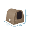 thumbnail image 2 of Keter Caja de Arena y Transportadora para Gatos, Caja Sanitaria con Filtro de Olores, Bandeja Extraíble y Puerta Frontal., 2 of 4