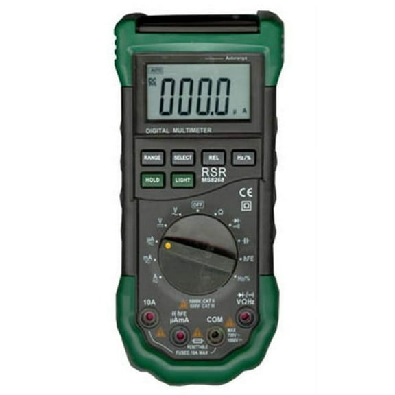 RSR ELECTRONICS DMMS8268 Digital multimeter auto ranging