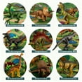thumbnail image 3 of Wisairt 53 PCS Dinosaur Figures, Realistic Dinosaur Toys with Activity Play Mat, Trees and Rocks, Dino Playset Toys Christmas Birthday Gift For Kids Ages 3+, 3 of 11