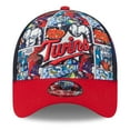 thumbnail image 2 of Men's New Era Navy/Red Minnesota Twins 2025 MLB Diamond Hero Edition A-Frame 9FORTY Adjustable Hat, 2 of 5