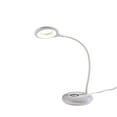 thumbnail image 2 of Mainstays 20-Inch Adjustable LED Desk Lamp with USB Port, White, 2 of 27