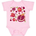 thumbnail image 3 of Inktastic Pomegranate Fruit Party Boys or Girls Baby Bodysuit, 3 of 5