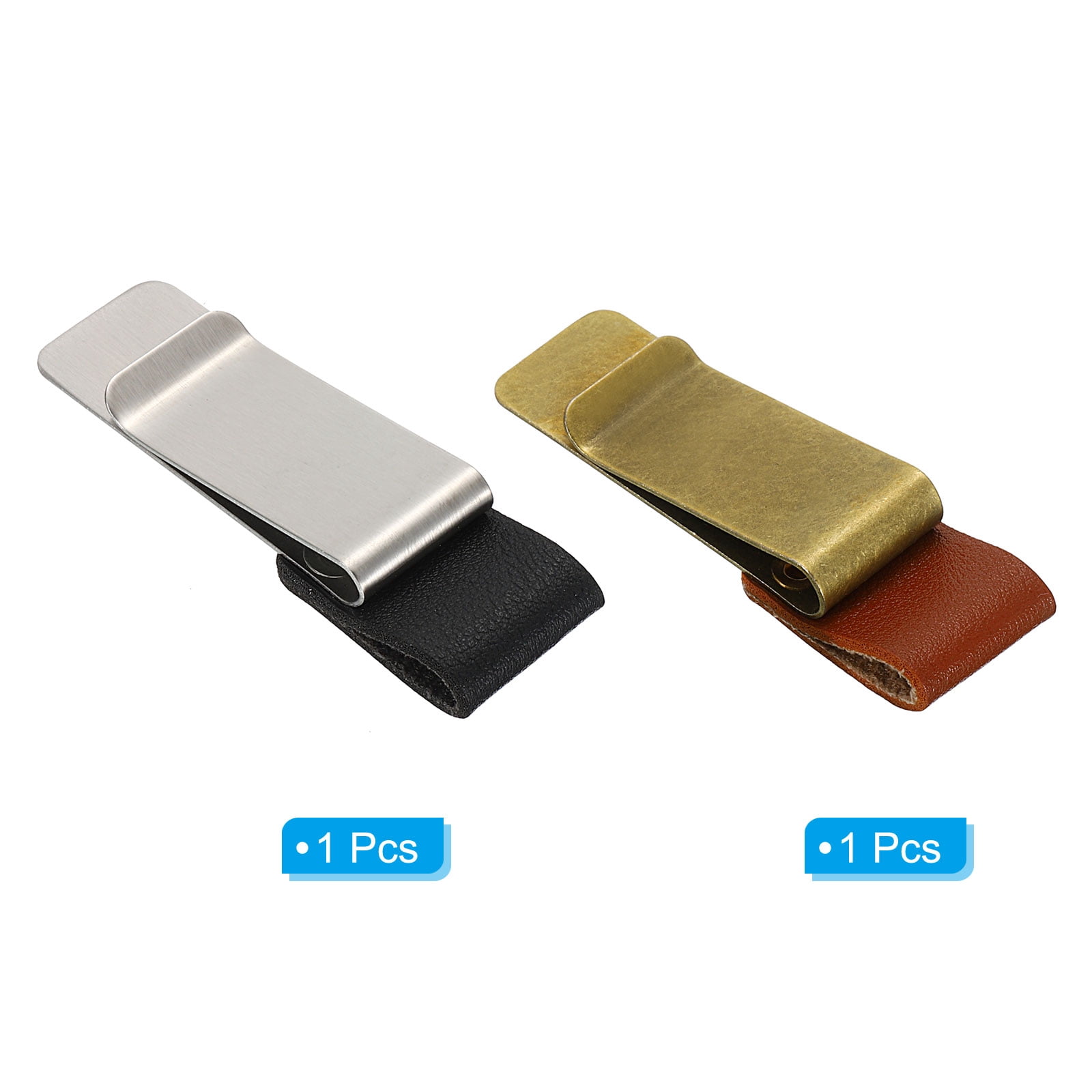 Unique Bargains Durable Pen Loop for Notebook  Pencil Holder with Stainless Steel Clip