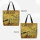 thumbnail image 2 of Easygdp Coffee Vintage Bolsa Tote para Mujer, Bolso de Hombro para Trabajo, Playa, Viajes, Compras y Supermercado, 2 of 7