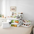 thumbnail image 6 of Manfei Sushi Pattern 7-Piece Twin Bedding Sets,Teens Food Theme Bedding Comforter Set,Japanese-Style Sheet Sets For Kids,Super Cozy Room Decor, 6 of 8