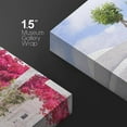 thumbnail image 4 of Wall26 Santorini Greece Pink Flowers Frameless Art - Canvas Print Wall Art - Nature Wilderness Photography Realism Wall Decor - Landscape Scenic Bohemian Rustic Countryside Wall Print - 24"x 36", 4 of 5