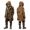Coffee-13, variant on Gyexs Kids Boys Christian Hoodies Norse Mythology Hooded Cloak Gothic Style Outerwear Brown 11-12 Years