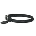 thumbnail image 2 of Dogs My Love, High Quality Genuine Leather Rolled Dog Collar 15"-18" neck, 2 of 5