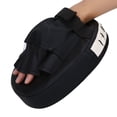thumbnail image 3 of Manoplas De Boxeo Para Boxeo, Absorción De Golpes, Almohadilla De Mano Para Entrenamiento De Boxeo De Cuero PU, Transpirable Para Muay Thai Para Combate MMA Amonsee Boxing Training Aids, 3 of 8