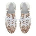 thumbnail image 5 of Flowers, Repeats, Totems, Khaki Walking Shoes for Men Woman Lightweight Tennis Fashion Elastic Sports Shoes Cushion Basketball Shoes, 5 of 7