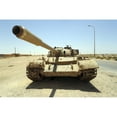 thumbnail image 2 of A T-55 tank destroyed by NATO forces in the desert north of Ajadabiya  Libya Poster Print, 2 of 2