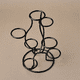 thumbnail image 4 of Soporte de bola de cristal para asiento de esferas de metal que ahorra espacio, soporte de exhibición de bolas multiusos, base de bola de cristal para estantería, C, 4 of 6