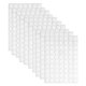 thumbnail image 1 of 700 pegatinas redondas transparentes de doble cara con lunares, adhesivo removible sin dejar rastro, ideales para decoración festiva (20 mm)., 1 of 5