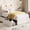 Velvet Beige led, variant on Twin Size Bed Frame with 2 Flexible Drawers, Upholstered Platform Bed Frame with Bookcase Headboard and LED Lights, Bed, Easy Assembly, Noise Free, Velvet Pink
