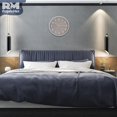 thumbnail image 4 of Reloj Análogo de Pared Innovador Diseño gris, 4 of 9