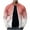 Hot Pink, variant on ZCFZJW Men's Ombre Jacket Lightweight Bomber Jacket Casual Tie Dye Gradient Print Long Sleeve Full Zip up Windbreaker Jackets Windproof Coats with Pockets Light Blue L