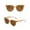 Coffee, variant on ZJXFGS Retro Polarized Sunglasses Womens Sunglasses Sunglasses Womens Oversized Sunglasses Womens Designer Fishing Sunglasses for Men Black One Size